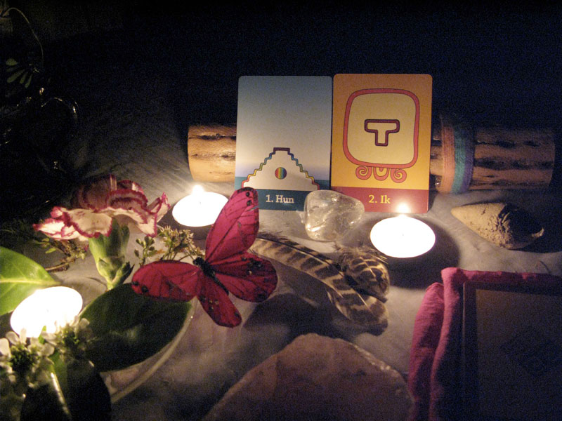 Mayan Calendar Altar
